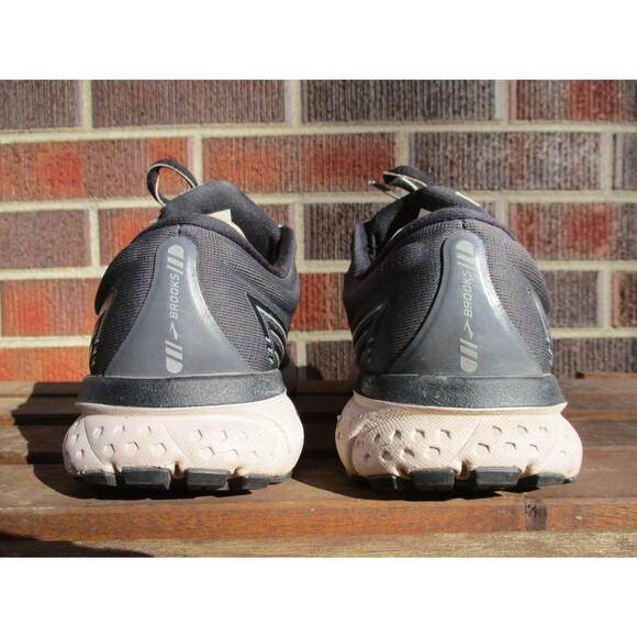 Brooks Womens Ghost 13 Gray Pink Running Athletic Shoes Sneakers Size 7.5 B - Picture 7 of 16
